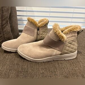 Easy Spirit Faux Fur Booties